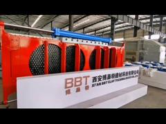 μηχανή παραγωγής πλίνθων από πηλό, μπροστινή σχάρα, εξωθητής, μίξερ