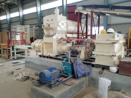 EV50A Μηχανή Παραγωγής Κόκκινων Πλίνθων από Άργιλο Πλήρως Αυτόματη Έργο Φούρνου Τούνελ BBT