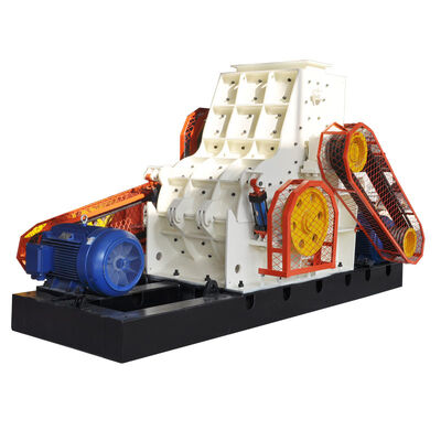 Περιστρεφόμενος σφυροκόπτης υψηλής ταχύτητας διπλού οδοντωτού κυλίνδρου για τη βιομηχανία κατασκευής τούβλων από πηλό