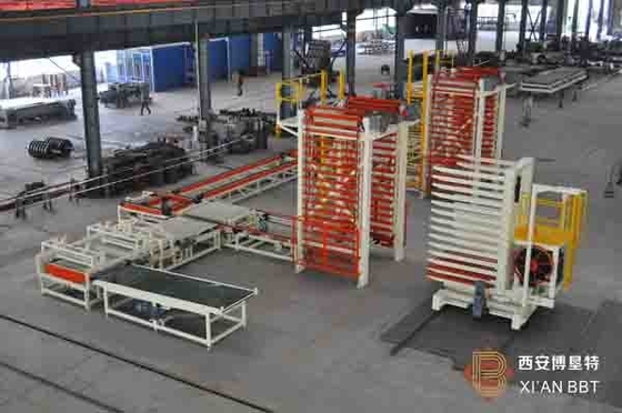 220V / 380V αυτόματο σύστημα φόρτωσης και εκφόρτωσης της μηχανής κατασκευής τούβλου