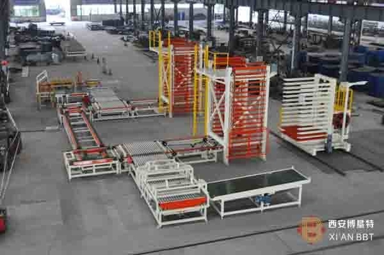 220V / 380V αυτόματο σύστημα φόρτωσης και εκφόρτωσης της μηχανής κατασκευής τούβλου