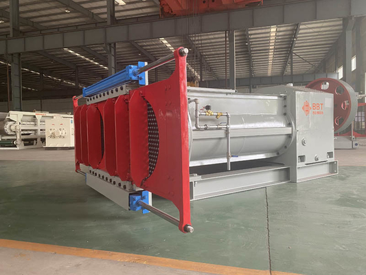 50 - 130 T/H διπλός άξονων εξοπλισμός επεξεργασίας πρώτης ύλης πλέγματος αναμικτών μπροστινός