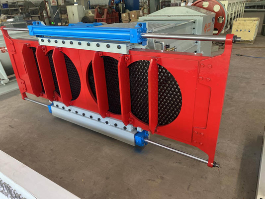 50 - 130 T/H διπλός άξονων εξοπλισμός επεξεργασίας πρώτης ύλης πλέγματος αναμικτών μπροστινός