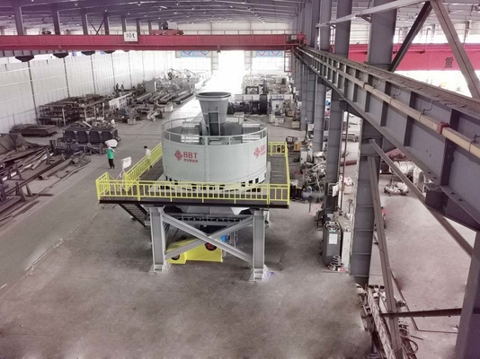 Προσαρμοσμένο υγρό βάρος μύλων 65200kg λείανσης για τη γραμμή παραγωγής τούβλου αργίλου