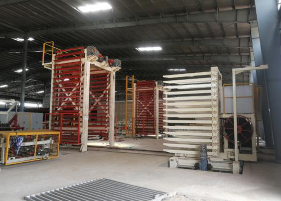 Σύστημα φόρτωσης και εκφόρτωσης τούβλων από πηλό πλήρως αυτόματο για το στεγνωτήριο τούβλων