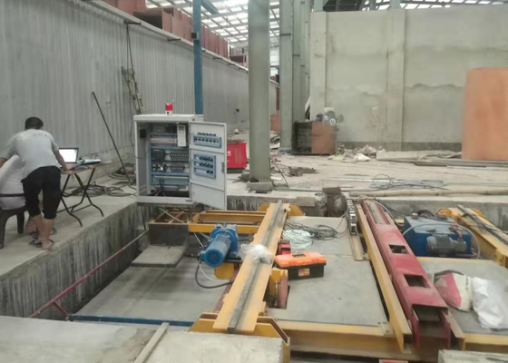 Αυτόματος έλεγχος PLC μηχανών Dragger τεχνολογίας κλιβάνων τούβλου σηράγγων