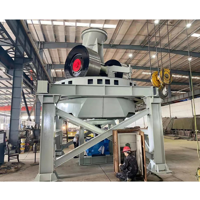 Νέο εργοστάσιο κατασκευής τούβλων TWPM185 Wet Pan Mill μηχανήματα για την κατασκευή τούβλων από πηλό
