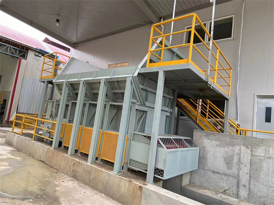 Τροφοδοτικό θήκης 10800 kg Μεγάλη χωρητικότητα για 380V/440v τάση σε τούβλα