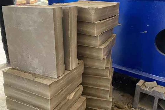 Προσαρμοσμένο κτίριο υψηλής πίεσης 20 έως 1200 τόνων Μπλε υδραυλικό πρέσο για την κατασκευή μονωτικών και ανθεκτικών τούβλων.