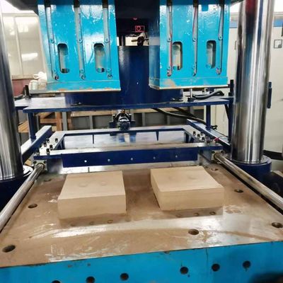 Προσαρμοσμένο κτίριο υψηλής πίεσης 20 έως 1200 τόνων Μπλε υδραυλικό πρέσο για την κατασκευή μονωτικών και ανθεκτικών τούβλων.