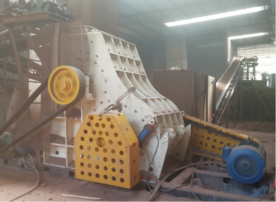 Ενεργειακή εξοικονόμηση αυτόματης 90-120 t/h διπλής περιστροφής σφυροκόπησης για τις απαιτήσεις συντριβής