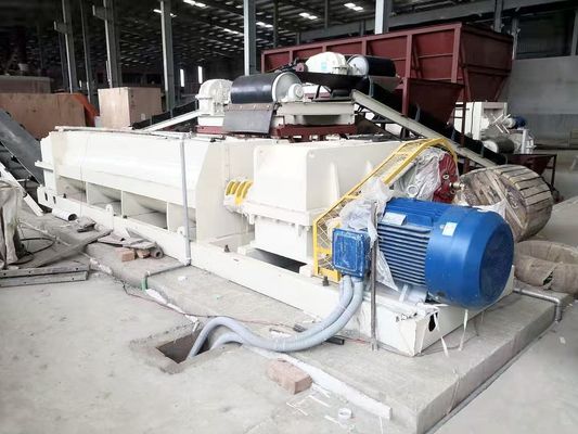 Μηχανή ανάμειξης τούβλων από πηλό, μηχανή ανάμειξης διπλών βιδών, μηχανή ανάμειξης διπλού άξονα σε γραμμή παραγωγής τούβλων από πηλό, εξοπλισμός ανάμειξης