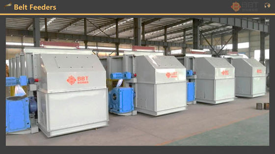 Έργο κατασκευής κοίλων τεμαχίων από πηλό 120 τόνους/ώρα Μηχανή τροφοδοσίας κιβωτίου μεταφορικής ταινίας για πλήρη αυτόματη γραμμή κατασκευής τούβλων από κόκκινο πηλό