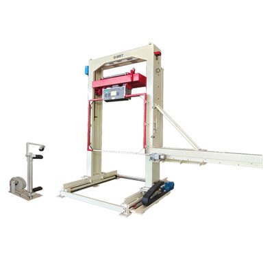 Μηχανή Συσκευασίας Δεματοποίησης Τουβλών με Ιμάντα για Πακέτα Στοίβων Τουβλών